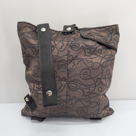 Carson Rogers | Crossbody Tote | Brown/Black - Picture 4 of 5